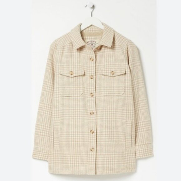 NWT FatFace Hamilton Borg Lined Shacket - Picture 3 of 11